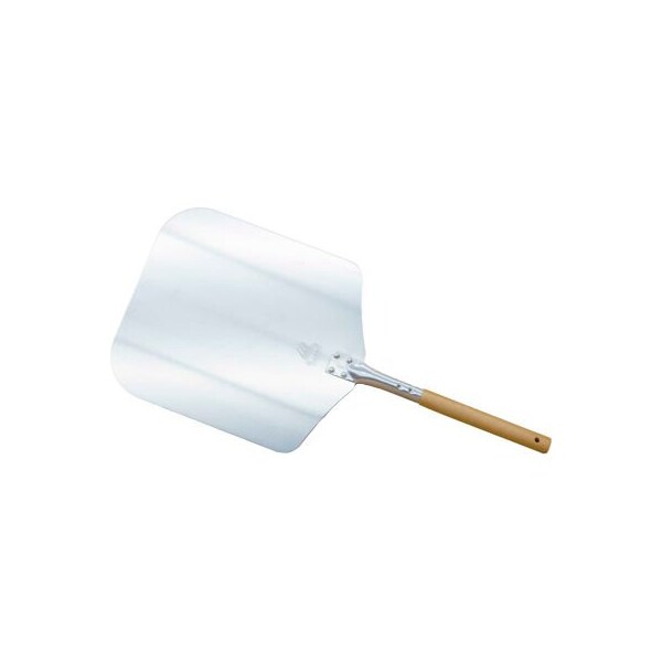 Wppo WPPO Tradition Aluminum Peel with Wood Handle, 12in x 26in - WKPA-1226W