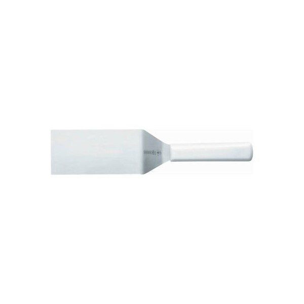 Mundial Mundial W5685 - Turner 6" x 3", Square End, White Handle - W5685