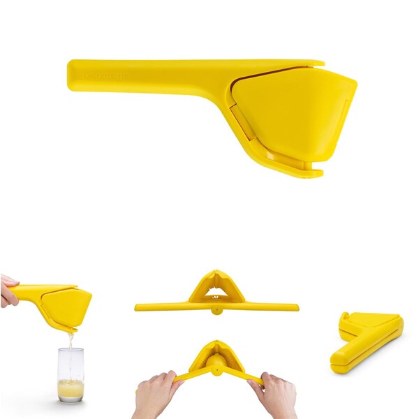Dreamfarm Dreamfarm Yellow Polypropylene/Stainless Steel Fluicer - DFFU3451