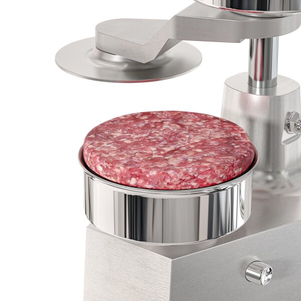 Koolmore Burger Press Patty Maker for 4 in Hamburgers, Stainless-Steel Manual Forming Machine - CHM-4