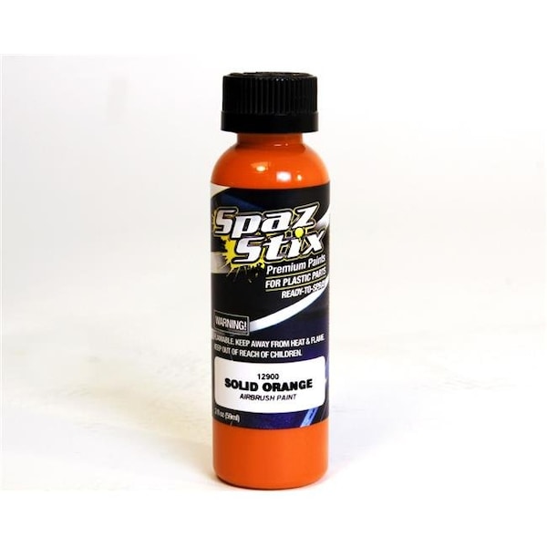 Spaz Stix Spaz Stix SZX12900 Solid Orange Airbrush Paint - 2 oz - SZX12900