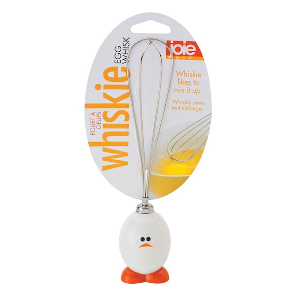 Joie Joie Whiskie Egg White/Silver Plastic/Stainless Steel Whisk - 96019