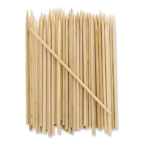 Amercareroyal Bamboo Skewers, 4 in., Natural, 19200PK - R804