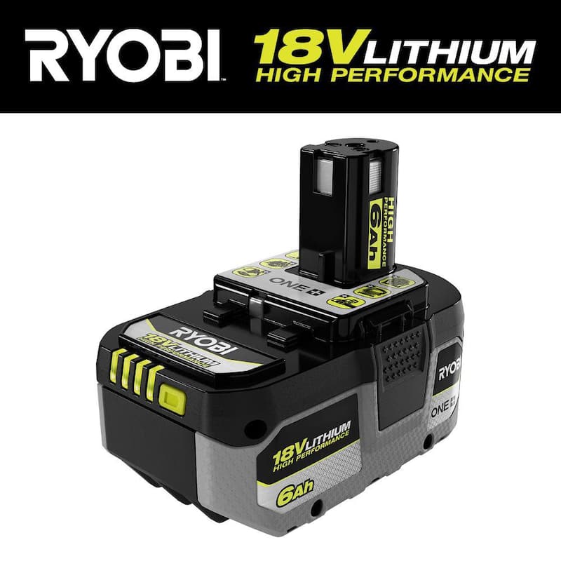 Batería de alto rendimiento de ión litio RYOBI ONE+ 18V 6.0 Ah - PBP007
