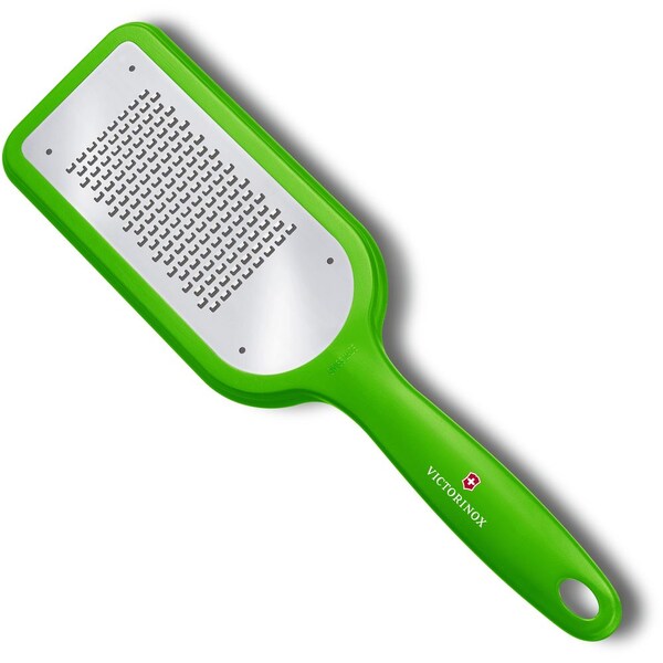 Swiss Army Brands 2024 Victorinox Kitchen Specialty Knives & Tools Graters Grater, Fine Green Packaged - VIC-7.6082.4