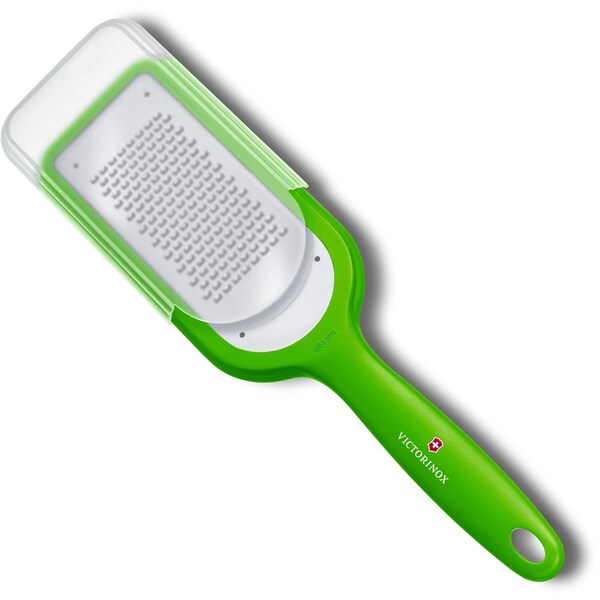 Swiss Army Brands 2024 Victorinox Kitchen Specialty Knives & Tools Graters Grater, Fine Green Packaged - VIC-7.6082.4