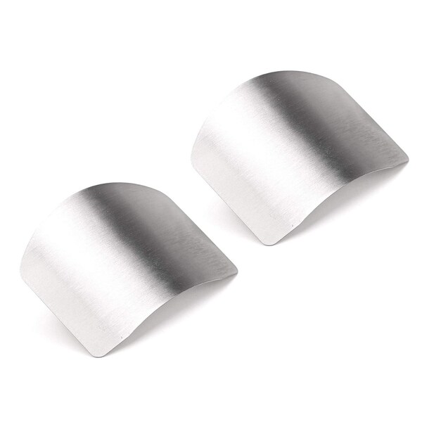 1947Kitchen Stainless Steel Finger Protector For Cutting, Chopping & Dicing, 4PK - TI-2CLEFG-2PK