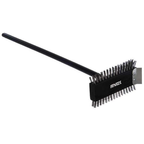 Carlisle Foodservice Grill Brush/Scraper, 30.5" L, Wood Handle - 4029000