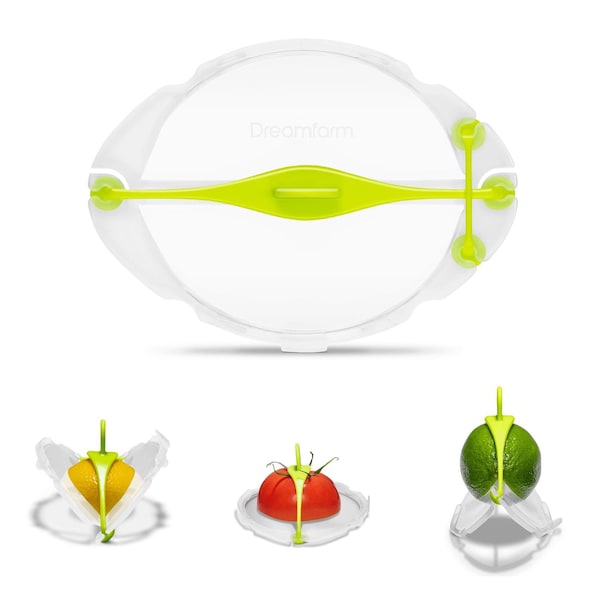 Dreamfarm Dreamfarm Clear/Green Silicone/Polypropylene Savel - DFSA6735