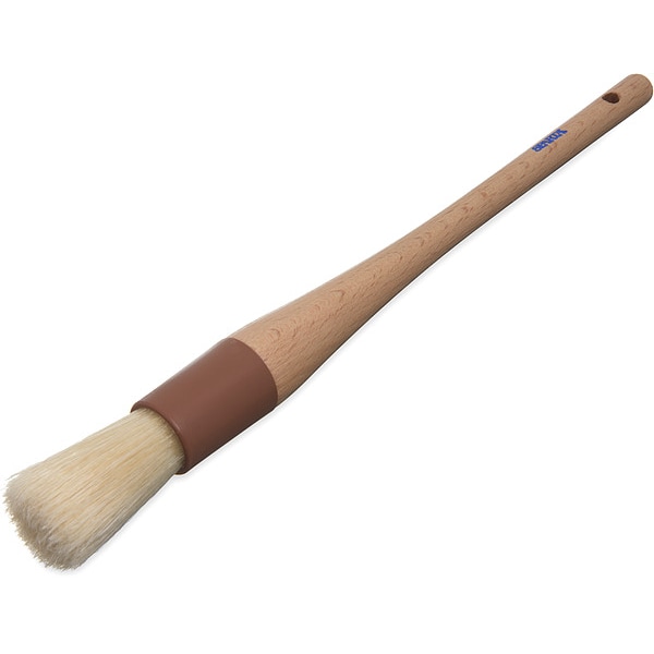 Sparta Basting Brush, 11 3/4 in L, Wood Handle - 4038000