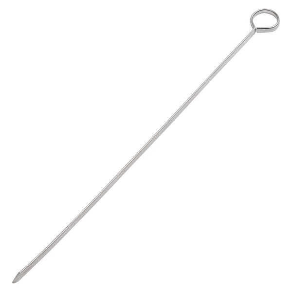 Blue Donuts 12 inch BBQ Skewers Set of 24, Stainless Steel, Barbeque Accessories - BD3688926