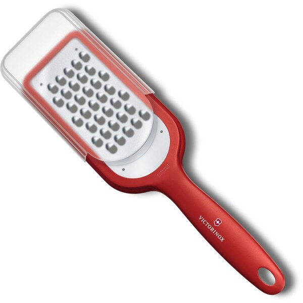 Swiss Army Brands 2024 Victorinox Kitchen Specialty Knives & Tools Graters Grater, Rough Red Packaged - VIC-7.6081.1
