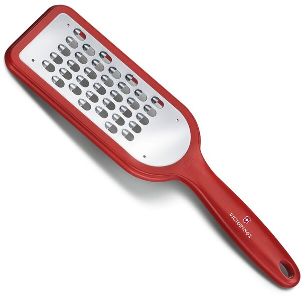 Swiss Army Brands 2024 Victorinox Kitchen Specialty Knives & Tools Graters Grater, Rough Red Packaged - VIC-7.6081.1