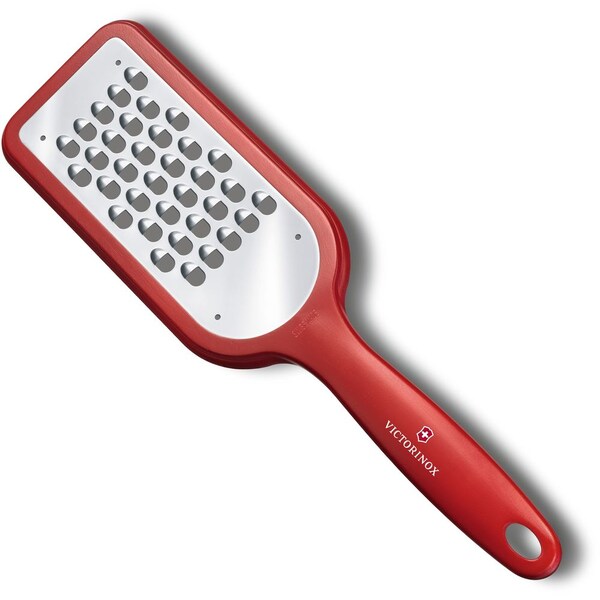 Swiss Army Brands 2024 Victorinox Kitchen Specialty Knives & Tools Graters Grater, Rough Red Packaged - VIC-7.6081.1