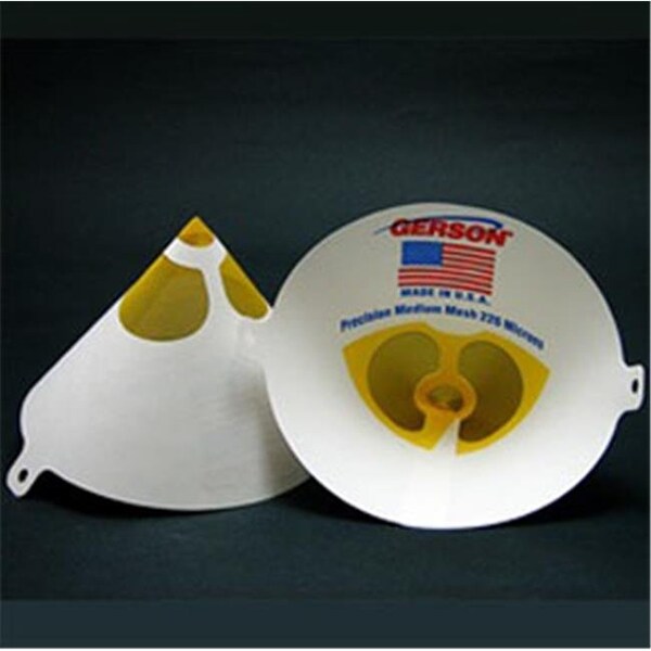 The Gerson Companies Gerson 010714R Synthetic Strainers; 226 Micron; Orange - GER-010714R