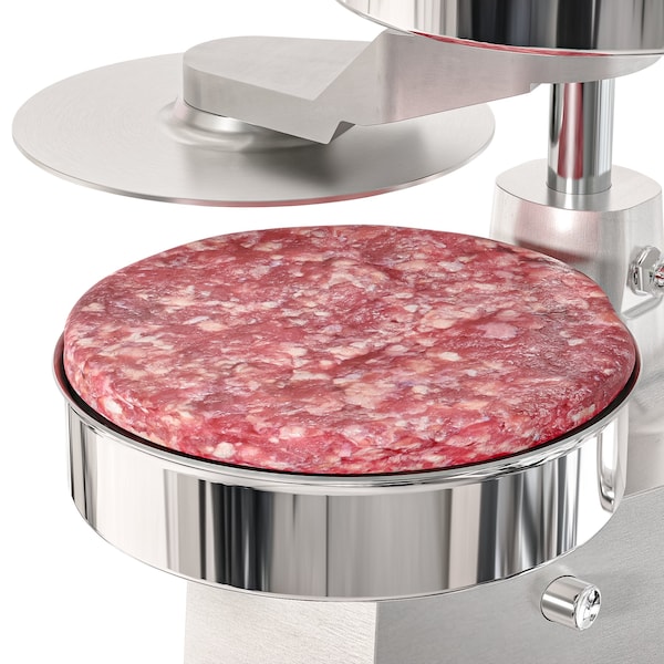 Koolmore Burger Press Patty Maker for 6 in Hamburgers, Stainless-Steel Manual Forming Machine - CHM-6