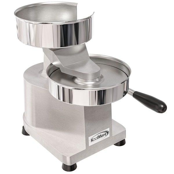 Koolmore Burger Press Patty Maker for 6 in Hamburgers, Stainless-Steel Manual Forming Machine - CHM-6