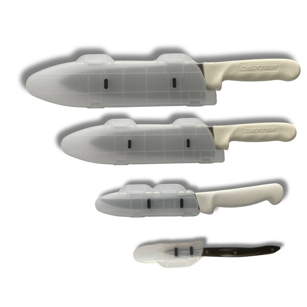 Blade Guard Blade Guard Knife Blade Protective Edge Guard Case for Cutlery 4PK Set Clear - 2429