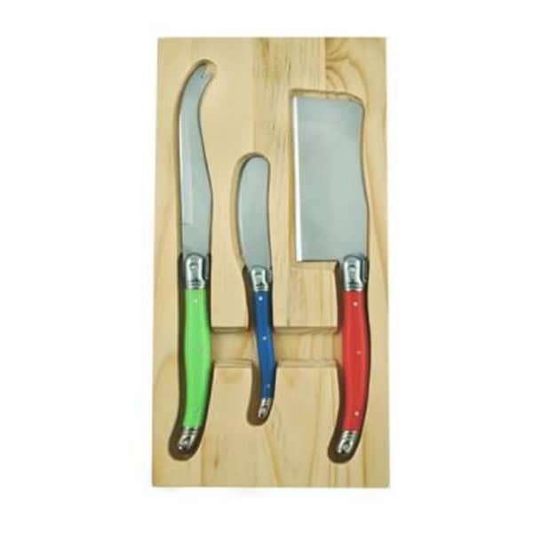 True Fabrications Sunnyside Enamel Cheese Knives - 3074