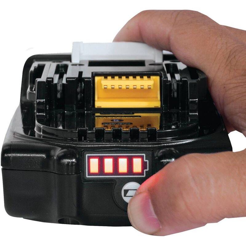 Paquete inicial de batería y cargador Makita 18V LXT de ion de litio 2.0 Ah - BL1820BDC1
