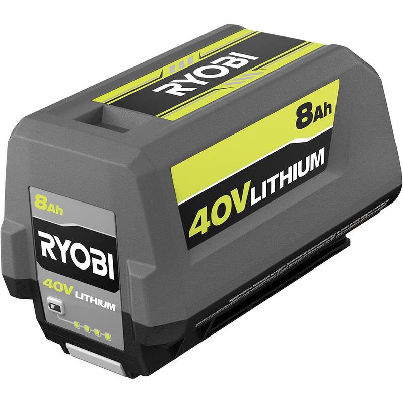 Batería de alta capacidad de 8.0 Ah de 40V de Iones de Litio de RYOBI - OP4080A