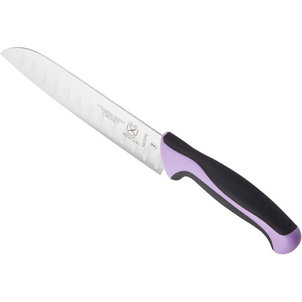 Mercer Cutlery Millennia 7" Santoku Knife, Purple - M22707PU