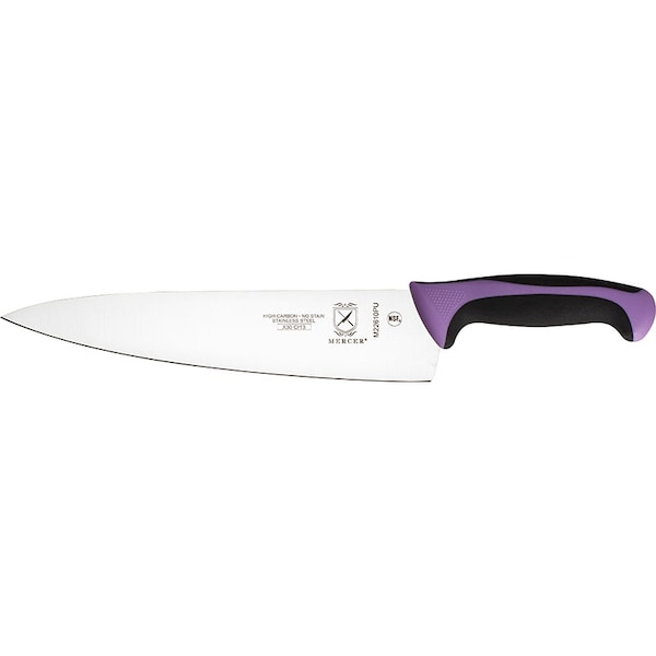 Mercer Cutlery Millennia Chefs Knife, 10", Purple - M22610PU