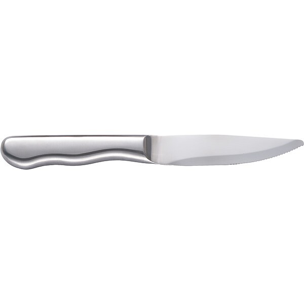 Iti Steak Knife, 10 in L, Silver, PK12 - IFK-419