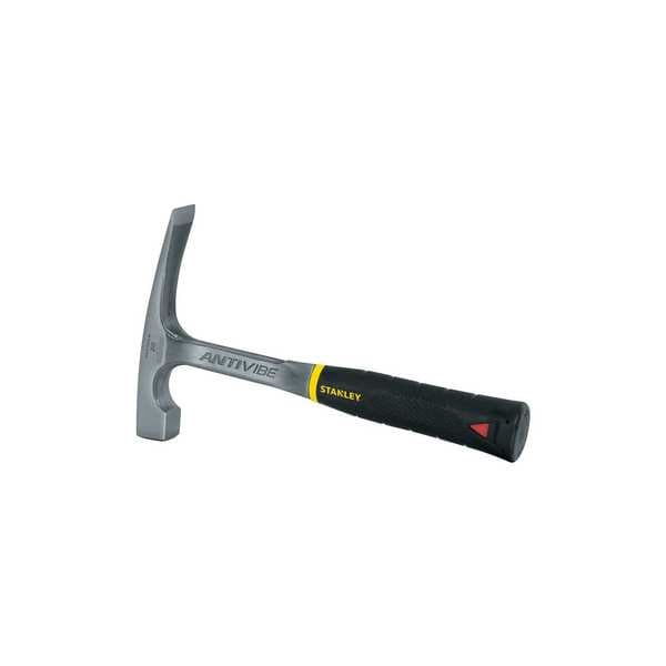 Stanley Bricklayers Hammer, Steel, Anti-Vibe, 20 Oz - 54-022