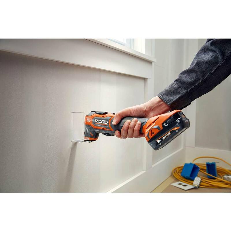 Batería RIDGID de iones de litio de 18V MAX Output 6.0 Ah, MAX Output 4.0 Ah y MAX Output 2.0 Ah - AC84002460SB