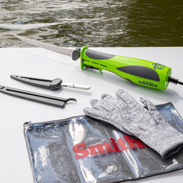 Smiths Consumer Products 2023 Smith'S Mr. Crappie 7In Slab-O-Matic Electric Fillet Knife - SMI-51207