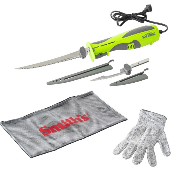 Smiths Consumer Products 2023 Smith'S Mr. Crappie 7In Slab-O-Matic Electric Fillet Knife - SMI-51207