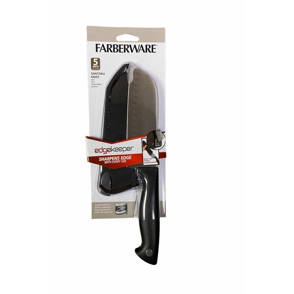 Lifetime Lifetime Brands Farberware 5 in. L Stainless Steel Santoku Knife 2 pc - 5301751