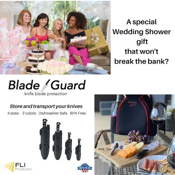 Blade Guard Knife Blade Protective Edge Guard Case for Cutlery 10in Grey - 2426