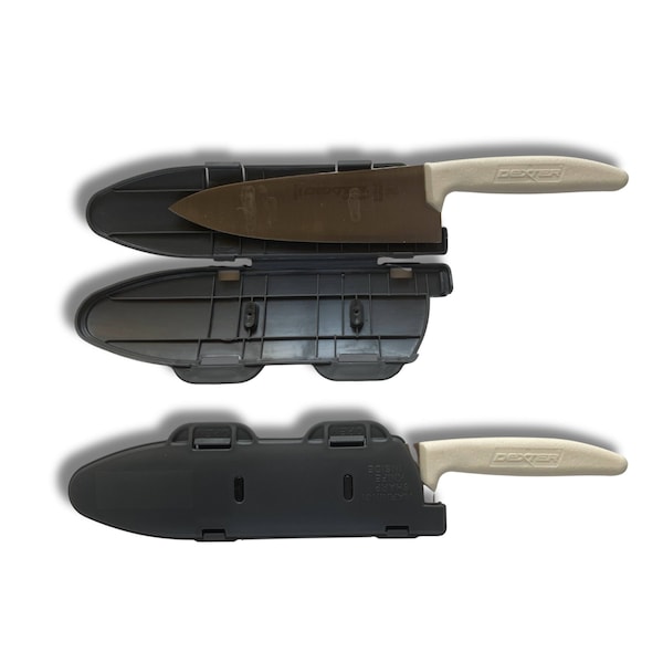Blade Guard Knife Blade Protective Edge Guard Case for Cutlery 10in Grey - 2426