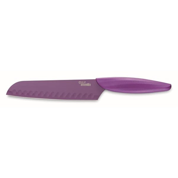 Ausonia 17 cm Brio Santoku Knife, Purple - A061303
