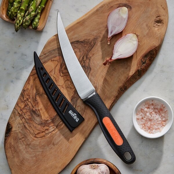 Mr. Bar-B-Q Griller's Boning Knife, Comfort Grip Handle, 12.3 in OAL - 40019Y