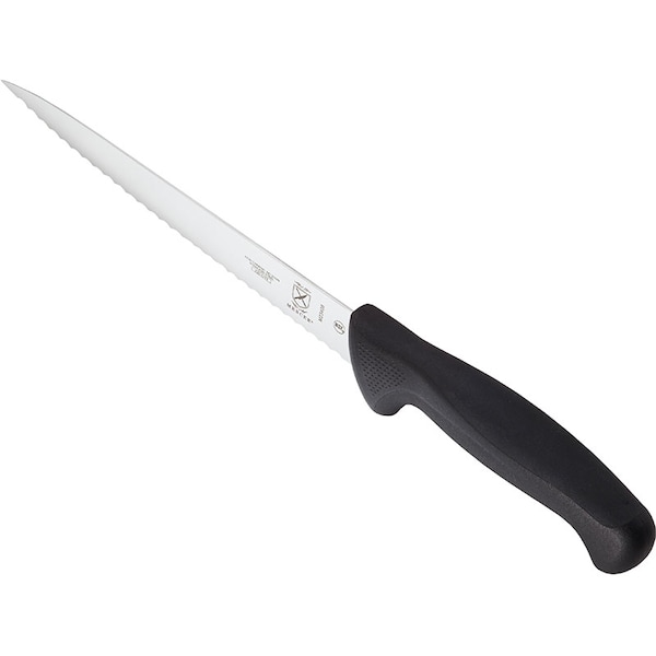 Mercer Cutlery Millennia 8" Utility Knife, Wavy Edge - M23408