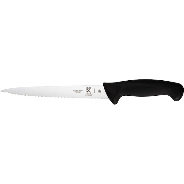 Mercer Cutlery Millennia 8" Utility Knife, Wavy Edge - M23408