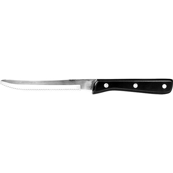 Iti Steak Knife, 9 1/4 in L, Black, PK12 - IFK-413