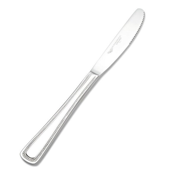 Vollrath Dinner Knife, 8 7/8 in L, Silver, PK12 - 48222