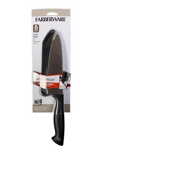 Lifetime Lifetime Brands Farberware 6 in. L Stainless Steel Chef's Knife 2 pc - 5301750