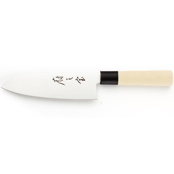 Mercer Cutlery Santoku Knife, Santoprene Hndl, 7"/16.5cm - M24407PL