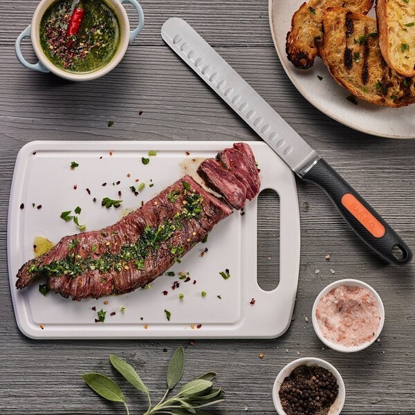 Mr. Bar-B-Q Griller's Carving Knife, HCS Blade, Comfort Grip Handle, 14.2 in OAL - 40017Y
