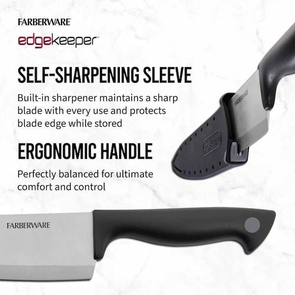 Farberware Farberware Edgekeeper 8 in. L Stainless Steel Chef's Knife 1 pc - 5301746
