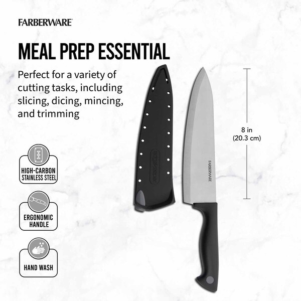 Farberware Farberware Edgekeeper 8 in. L Stainless Steel Chef's Knife 1 pc - 5301746