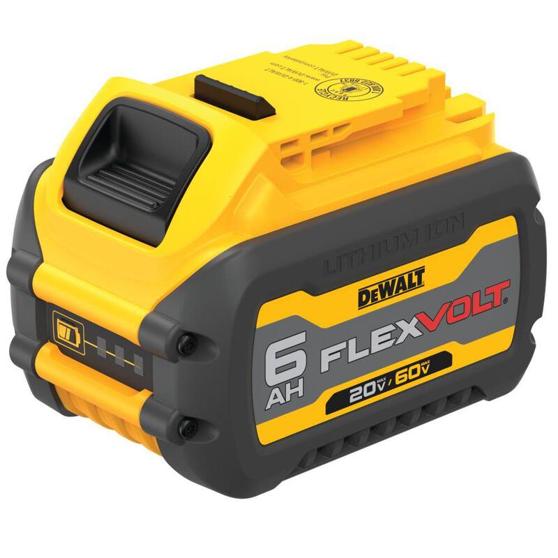 Kit de inicio DEWALT 20V MAX 6.0 Ah y 4.0 Ah con Batería FLEXVOLT 20V/60V 6.0Ah - DCB2460CWDCB606