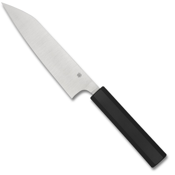 Spyderco 2024 Spyderco Reveal 9, Murray Carter Minarai Funayuki , Plain Edge - SPY-K16PBK