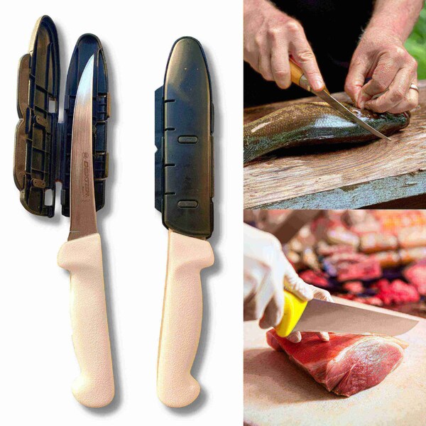 Blade Guard Knife Blade Protective Edge Guard Case for Cutlery 4PK Set Black - 2754