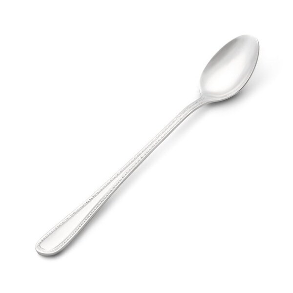 Vollrath Ice Tea Spoon, 7.37 in L, Silver, PK12 - 48224